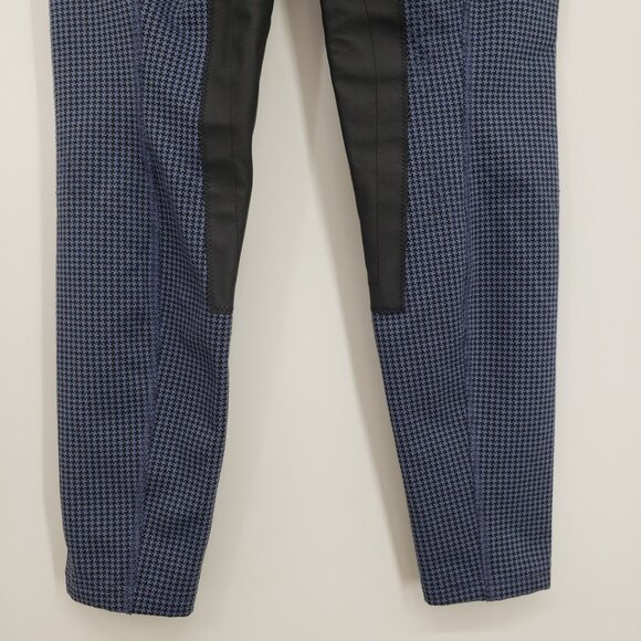Kerrits Houndstooth Plaid Riding Pants M Women's Leggings Pull on Gray Black - Picture 7 of 8